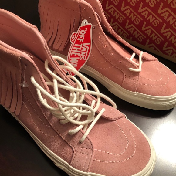 BLOSSOM SUEDE SK8-HI MOC VANS - Picture 3 of 5